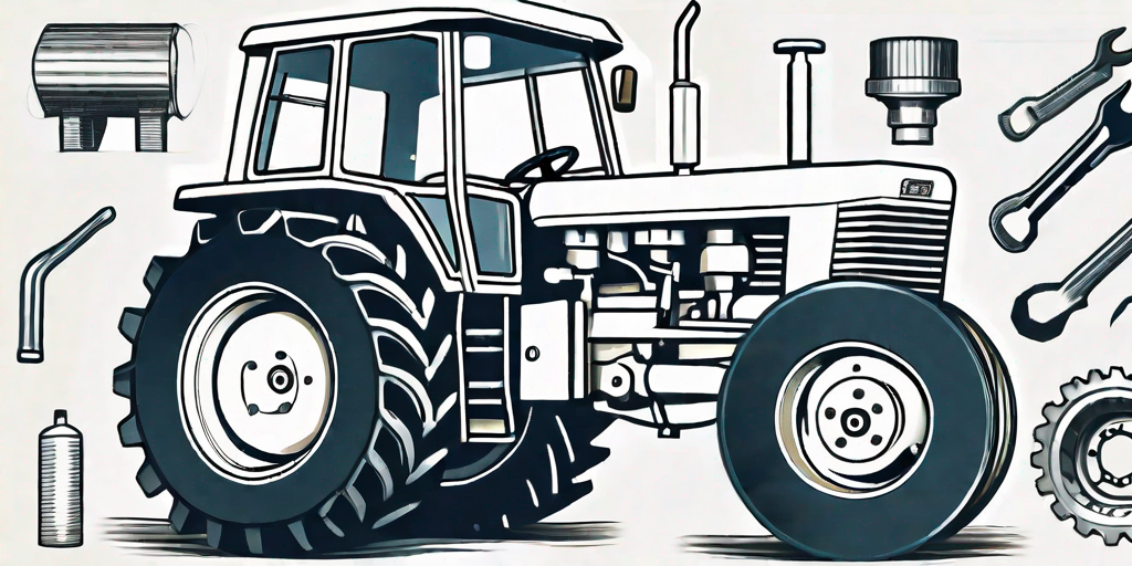 A ford 5000 tractor